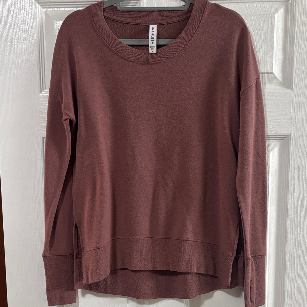 Athleta Mauve Sweatshirt